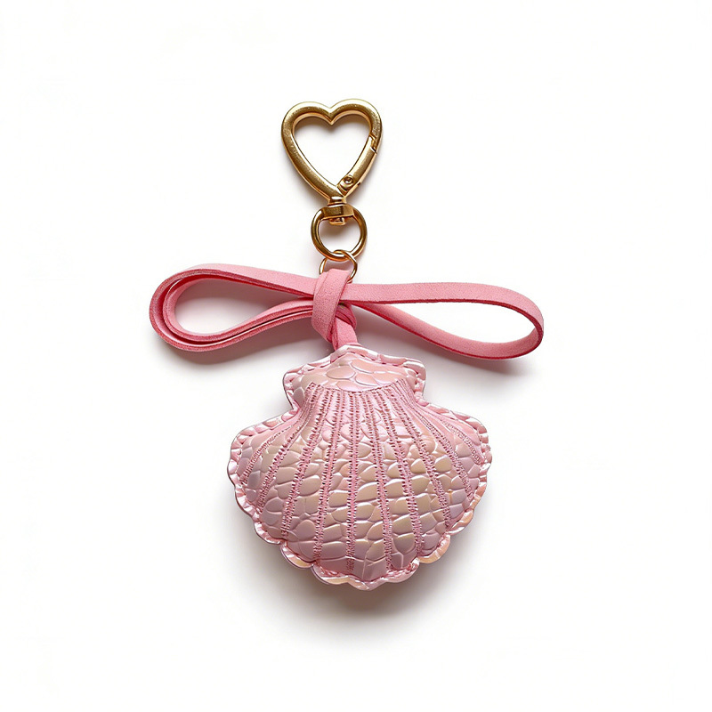 pink with keychain