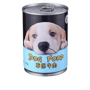 <b>Food</b> Grade Tinplate Pet <b>Food</b> Can Custom Printed <b>Dog</b> & Cat <b>Food</b> with Pull-Ring Lid and Offset Printed Design - Product Image 2