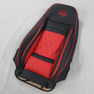 ผ้าคลุมเบาะหนังรถบรรทุกคุณภาพสูงดีไซน์เพชร OEM เหมาะสำหรับ <span class=keywords><strong>Volvo</strong></span> FH16 Aero VNL vnr VNX VHD VAH Series - Product Image 2