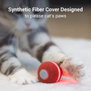 Mainan elektrik kucing peliharaan pintar pemandu sorak bola gravitasi interaktif - Product Image 6