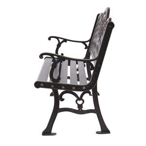 <span class=keywords><strong>Banco</strong></span> de jardín europeo Vintage para patio trasero, muebles para exteriores de aluminio fundido - Product Image 5