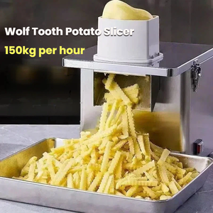 Commercial 150kg/h Vegetable <b>Cutter</b> <b>Machine</b> 6mm 8mm Vegetable Dicer for Restaurant VK-GP870 Vegetable <b>Cutter</b> <b>Machine</b> - Product Image 4