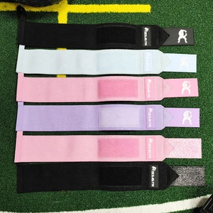 Muñequeras Flexibles y Resistentes de Colores para Levantamiento de Pesas, Fitness, Powerlifting y Gimnasio - Product Image 2