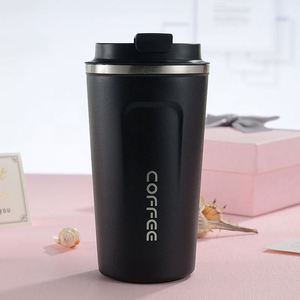 304 Stainless Steel <b>Insulated</b> Vacuum Bottle 13oz 17oz Coffee Cup Car Portable Water <b>Flask</b> with Lid - Product Image 5