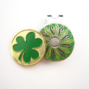 Épingles à revers de golf, marqueur de balle de golf magnétique, clip pour chapeau, outil de réparation de divot, émail métallique décoratif, épingle à chapeau personnalisée - Product Image 4