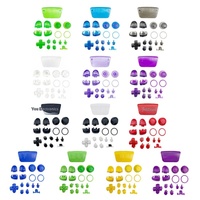 Boutons de remplacement complets pour manette PS5 BDM-020 010 030 : Boutons de déclenchement, L1 R1 L2 R2, ABXY et D-pad