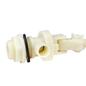 Vanne d'admission de réservoir de toilette miniature en plastique ABS réglable de haute qualité, vanne flottante à bille en PE - Product Image 2