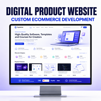 Diseño y Desarrollo de Sitios Web de Productos Digitales Personalizados con Catálogo Digital, Pago Seguro y Entrega de Archivos
