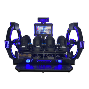 ... <span class=keywords><strong>Simulador</strong></span> de vuelo caliente 9d VR juego de disparos 4 asientos máquina de realidad virtual con pantalla HD - Product Image 3