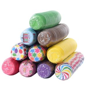 Vente en gros 1000 pièces/paquet papier cuisson tasse jetable Muffin doublures couleur unie ou imprimé <span class=keywords><strong>Cupcake</strong></span> emballages cuisson tasse <span class=keywords><strong>Cupcake</strong></span> moule - Product Image 5