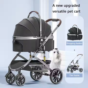 Poussette pliable et respirante pour animaux de compagnie, vente en gros du fabricant - Product Image 3