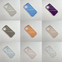 Coque antichoc fluorescente néon 2026 pour iPhone 16 15 14 Plus 13 12 11 17 Pro Max, couleur bonbon, coque rigide en PC transparente 17 Air 17 PRO