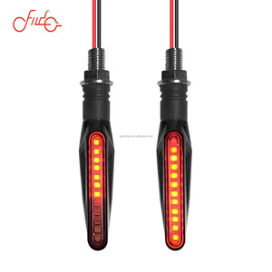 Luz Intermitente Universal de 12V para Motocicletas, 6 Lentes, para Bicicletas Eléctricas/Motocicletas, Indicador LED, 30000 <span class=keywords><strong>Horas</strong></span> - Product Image 3