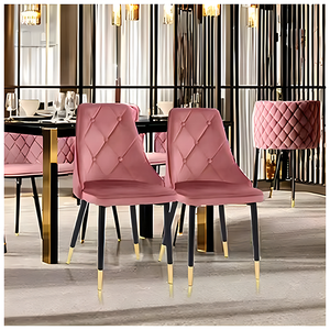 Vente en gros de meubles pour la maison chaise rembourrée en velours hôtel café restaurant chaise de salle à manger moderne en cuir pour la cuisine - Product Image 6