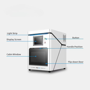 Machine de meulage dentaire à 5 axes YRC-5X pour zircone, métal, calculateur de courbes complètes, électrique, certifiée CE - Product Image 4
