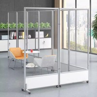 XTPW-11 moderne pliable écran cloison mobile bureau table diviseur cloison panneau mur bureau cloisons mur