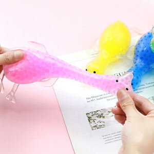 Rane Beadeez Squishy Stress rilievo palle colorate spremitura Fidget giocattoli con perline d'acqua-giocattoli sensoriali a forma di animale - Product Image 4