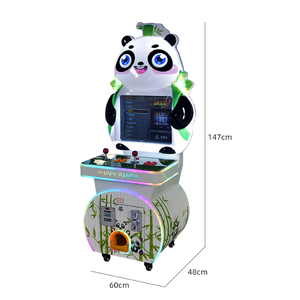 Jeu vidéo d'intérieur en métal d'arcade à vendre Happy Panda Little Horse Racing/Tir Fishing-Pay with Coin - Product Image 3