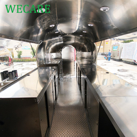WECARE Remorque Food Truck sur mesure pour desserts, gelato, café, pizza, tacos, cuisine mobile, snack, fast-food, entièrement équipée