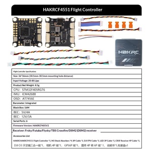 Controlador de vuelo F405 8S 90A 100A 110A Fly Tower FC ESC Bidireccional DShot para Drones de Carreras FPV - Product Image 5