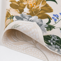 Tissu tricoté extensible en soie de lait 100D imprimé numériquement sur mesure, léger, antistatique, respirant, motifs géométriques abstraits à pois pour canapé
