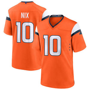 Sıcak satış erkek 10 Bo Nix <span class=keywords><strong>2</strong></span> Patrick Sultan -ii 14 Courtland Sutton 7 John Elway toptan dikişli futbol forması gömlek - Product Image 4