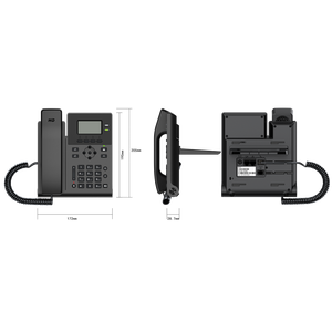 Teléfono VoIP de Oficina KS30, 2 Cuentas SIP, Audio HD, Pantalla LCD Retroiluminada de 2.3 Pulgadas, Teléfono IP de Escritorio Empresarial para Centros de Llamadas y Fábricas - Product Image 2