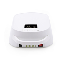 Lampe à ongles professionnelle sans fil 96W Pro Cure à double lumière rechargeable, séchoir à gel UV LED sans fil pour salon de manucure