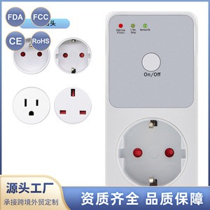 Smart Power Socket <b>Plug</b> Eu <b>Plug</b> Wi-Fi Tuya <b>Universal</b> Plastic Material No Display - Product Image 2