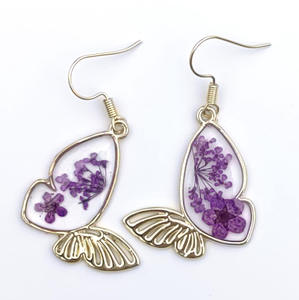 Pendientes <span class=keywords><strong>de</strong></span> Verano Estilo Coreano, Elegantes y Versátiles con Diseño <span class=keywords><strong>de</strong></span> Flor Eterna para Mujer - Product Image 2