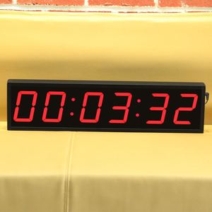 CHEETIE CP19 Grand Écran <span class=keywords><strong>Sport</strong></span> <span class=keywords><strong>Chronomètre</strong></span> Bouton Rock Formation Minuterie Troupes Escalade Horloge Murale - Product Image 4