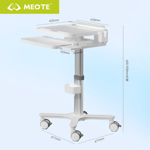 Carro de ordenador médico personalizado carro médico móvil Carro de escáner Oral Dental Carro de banco de trabajo con soporte para ordenador portátil - Product Image 1