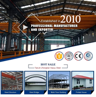 Estructura de Acero Prefabricada ZTSS, Almacén Logístico Prefabricado, Diseño Moderno, Alta Resistencia al Viento (121+ Mph), Carga Pesada en el Techo