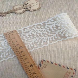 Yüksek kalite 100% DIY kelebek örgü Hollow nakış gipür kuru tül dantel kumaş elbise için - Product Image 6