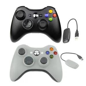 Xbox 2.4 denetleyicisi için 360G kablosuz denetleyici PC alıcısı ile Game uzaktan Gamepad Joystick
