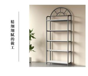 High Quality <b>Strong</b> and Durable Hair Salon Storage <b>Shelf</b> Cosmetics Exhibition Display <b>Shelf</b> Salon Furniture - Product Image 5