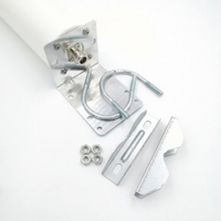 Antenne omnidirectionnelle verticale extérieure à gain élevé 3G/4G/LTE/5G 698-2700MHz Amplificateur de signal de téléphone portable/Répéteur cellulaire