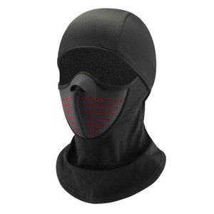 Cagoule de <span class=keywords><strong>moto</strong></span> personnalisable | Couvre-<span class=keywords><strong>cou</strong></span> détachable et masque coupe-vent | Léger pour la conduite en toutes saisons - Product Image 4