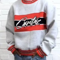Pull-over en tricot personnalisé avec logo et motif, style streetwear américain, pull pour homme