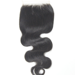 Fermeture en dentelle HD invisible et fine 4x4 5x5, pré-épilée, ligne de cheveux naturelle, cheveux brésiliens ondulés, fermetures et frontals 13x6 2x6 13x4 HD - Product Image 2