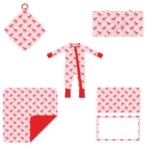 Mameluco de Bambú con Estampado Personalizado para Recién Nacidos, Mono con Cierre para Bebés, Pijama Unisex con Cierre de Dos Vías, 180-200 GSM, Cómodo - Product Image 2