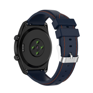 Correa de silicona transpirable e impermeable para reloj inteligente <span class=keywords><strong>Samsung</strong></span> Galaxy, compatible con Ticwatch Pro3/Ticwatch Pro3 LTE/GT/2/<span class=keywords><strong>2e</strong></span> - Product Image 4