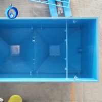 Réservoir de sédimentation des eaux usées pour système de clarification, stations d'épuration des eaux usées municipales, garantie 1 an, 1000 L/heure, 1 KW-10 kW