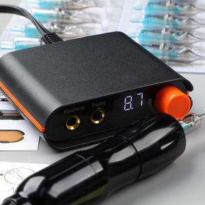 Alimentation électrique sans fil rechargeable numérique professionnelle pour tatouage, nouvelle technologie, accessoires de maquillage permanent <span class=keywords><strong>SOLONG</strong></span> P107 24W 5-15V - Product Image 1