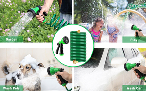 Tuyau d'arrosage EVA Ressort hélicoïdal Recoil Tuyau d'arrosage de jardin Extension rétractable Tuyau d'arrosage Pulvérisateur - Product Image 6