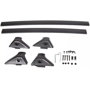 Barres transversales de toit 2 pièces de haute qualité pour Toyota Rav4 2019-2025 en alliage d'aluminium noir - Product Image 6