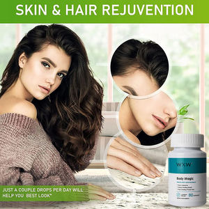 Stock WXW Complexe de Chlorophylline Cuivre Biologique Supplément Capsule Dure Soutien Immunitaire pour Adultes Pas pour Enfants Femmes Enceintes - Product Image 5