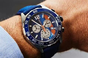 <span class=keywords><strong>Reloj</strong></span> Cronógrafo Deportivo para Hombre TAGs con Diseño de Múltiples Subesferas, Caja de Acero Pulido, Correa de Cuero, Estilo Racing Heuers - Product Image 6