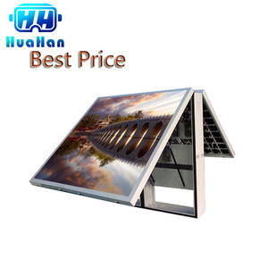 หน้าจอ LCD กันน้ำสำหรับโฆษณากลางแจ้งขนาด 120 นิ้ว P4 16.9 สำหรับร้านอาหาร พร้อมหน้าจอสัมผัส LED P4 ขนาด 27 นิ้ว ความสว่าง 1500nit สำหรับใช้งานกลางแจ้ง - Product Image 4