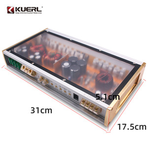 เครื่องขยายเสียงรถยนต์ Kuerl K-1800.1D 1600W โมโน คลาส D ดิจิตอล ช่องเดียว อัพเกรดเสียง 12V 4 โอห์ม - Product Image 4